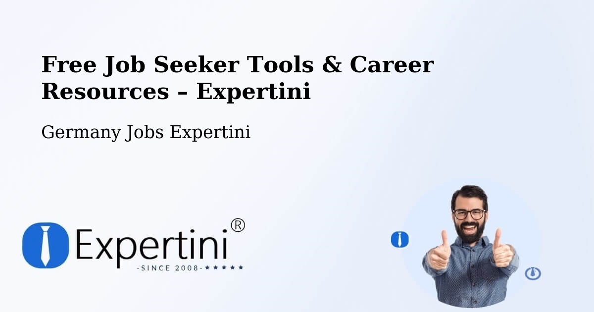 Free Job Seeker Tools & Career Resources – Weng - Weng, Germany Jobs Expertini