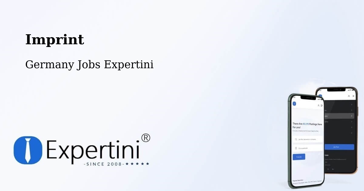 Imprint – Weng - Germany Jobs Expertini