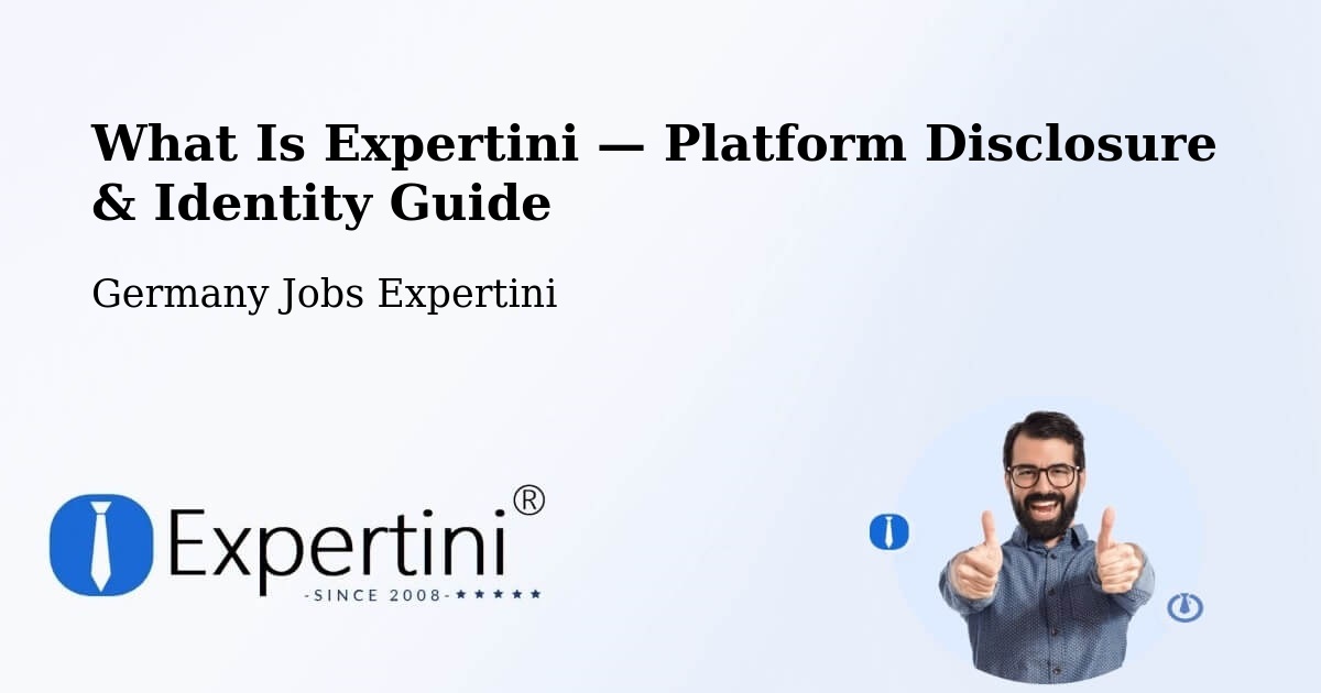 What Is Expertini — Platform Disclosure & Identity Guide – Weng